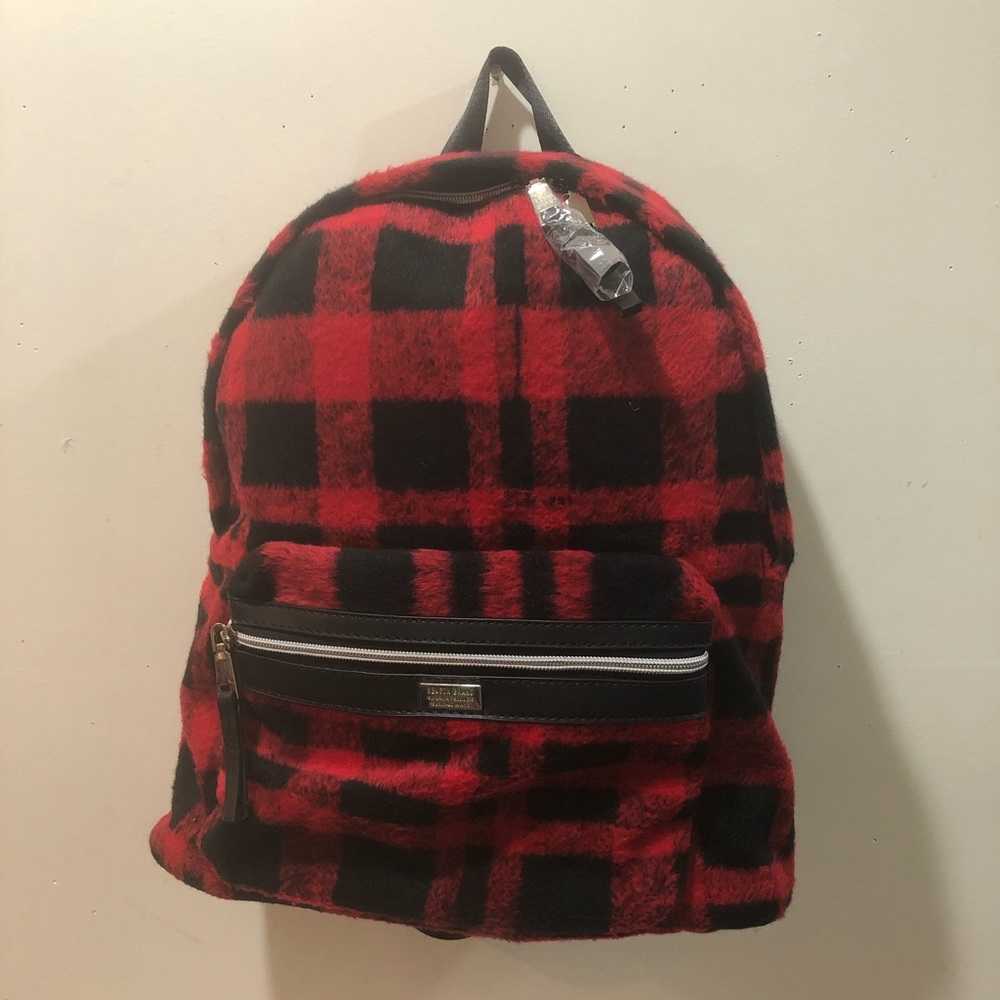 Reason Plaid Backpack, With Adjustable Straps